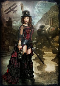 steampunk-girl:  Steampunk Girl