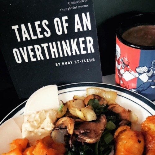 Sometimes, you gotta take a moment to thank God and enjoy every moment. Take care of your soul and treat yo'self as much as possible.
Eat well 🥗. Pray Hard🧘🏽‍♀️. Read A Good Book 📖.
Mine is: Tales of An Overthinker by @rubystf 😏🌠💗
🗣Link in her Bio...