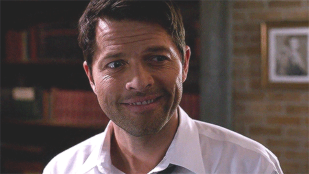 sammy-cas-dean:Ten Years of Castiel - day four↳  Cas + favorite alternative version: Lucifer!Ca