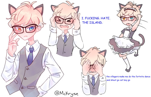 my hot take on cat boy