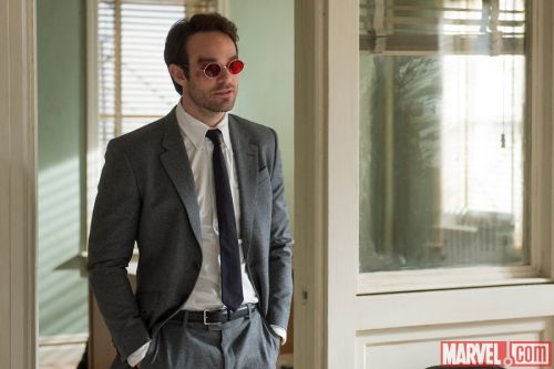 marvelentertainment:  Get your first look at Charlie Cox as Matt Murdock in “Marvel’s Daredevi