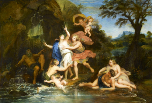 summerlilac:  Apollo and Daphne (1688), Antoine Coypel II.