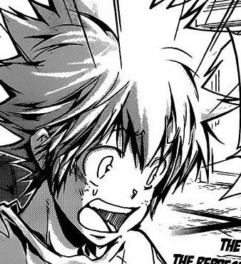 Art changing throughout Katekyo Hitman Reborn! every 20 chapters - Tsuna