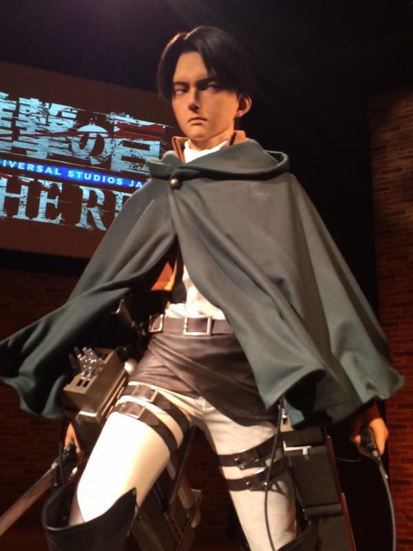  The Levi Clonoid model from Universal Studios Japan&rsquo;s SNK THE REAL event!