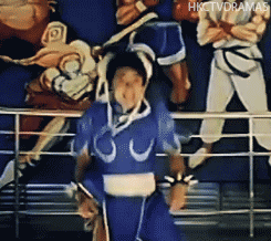 City Hunter Jackie Chan cross-dresses as a girl 