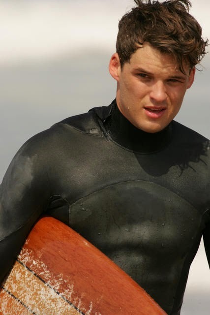 debriefed:  Candid: Austin Nichols surfing and shirtless