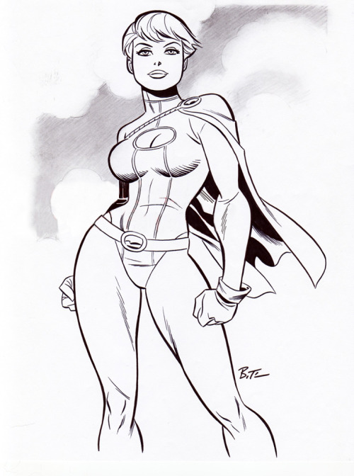 Porn photo cooketimm:  Power Girl by Bruce Timm 