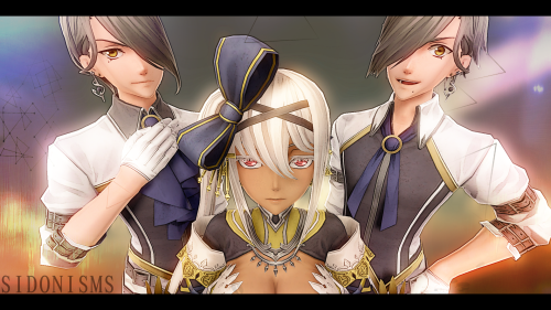 Crestoria’s original characters make my heart*this is not an edit or a screenshot, this is 3D fana