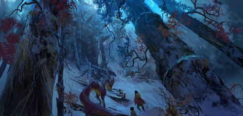 scurviesdisneyblog:Visual development for Raya and the Last Dragon by Paul Felix, Ryan Lang, Mingjue