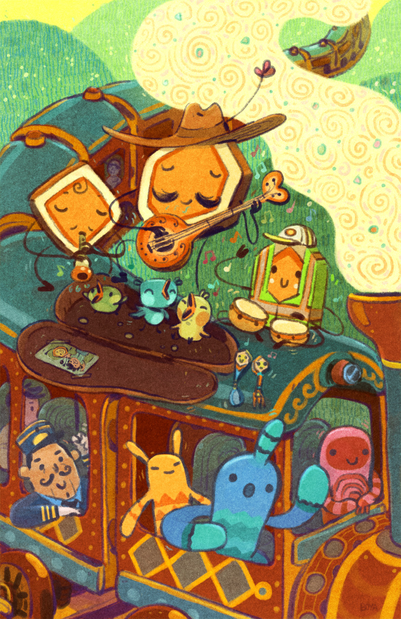 boyasun:  My piece for the upcoming @gallerynucleus​ show Broken Age Really enjoyed