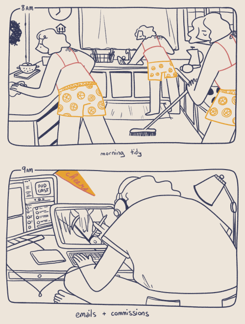 participated in hourly comic day over on twitter ♥︎