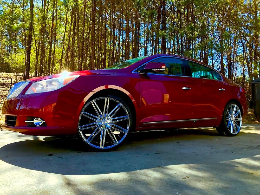 RimTyme Custom Wheels & Tires — Check out this 2010 Buick LaCrosse we just hooked...