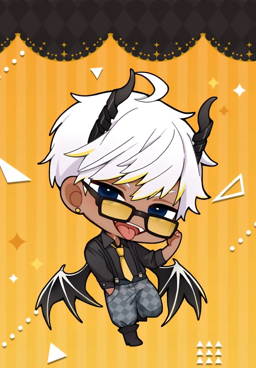 Heres A Full Look At These Dolled Up Demon Brothers