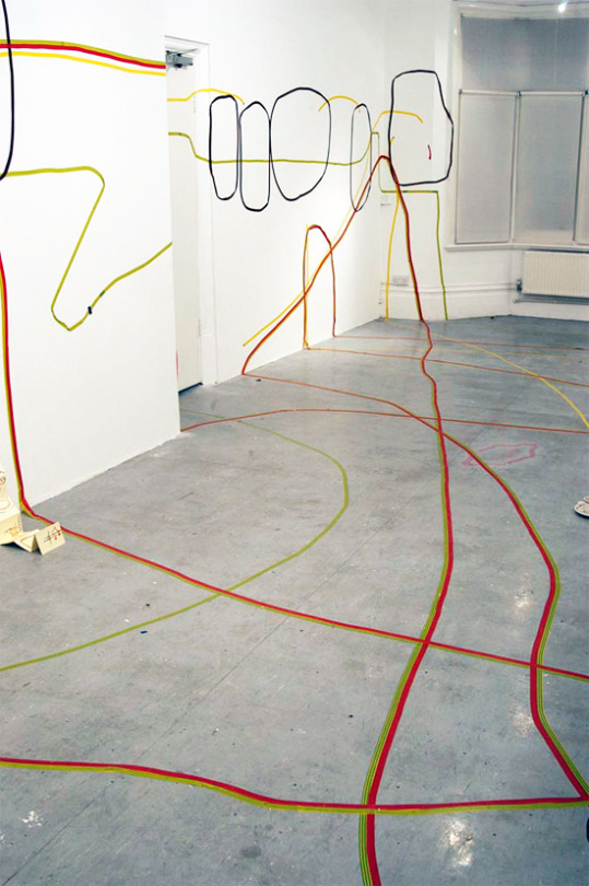 jordi-gali:By Angela Rogers, Drawing with Electrical Insulation Tape          https://www.accessart.org.uk/drawing-with-stuff-the-big-draw-online-with-accessart/