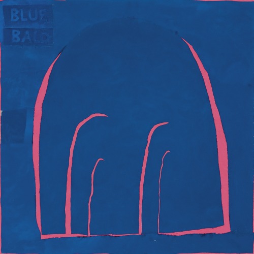 thunderstruck9:  Trenton Doyle Hancock (American, b. 1974), Blue Bald Voice Effects, 2008. Acrylic and fabric collage on canvas, 60 ½ x 61 in.