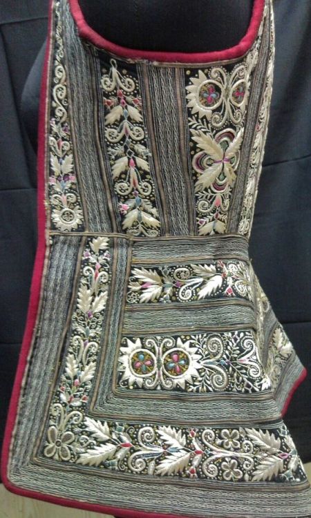 Embroidery work on clothes from all over Greece, 18th - 19th century 1 - 4 - Attica(first is bridal)