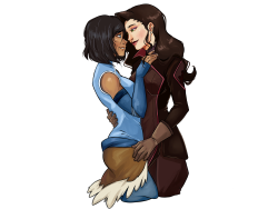 yukihyo:  My lovelies. More Korrasami merchandise