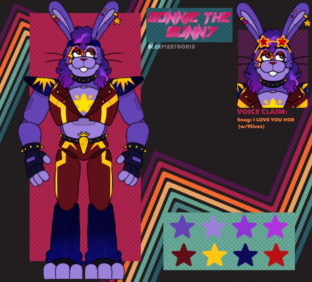 If glamrock Bonnie was still around in security breach what ability would  you've gotten from his shattered version : r/fivenightsatfreddys