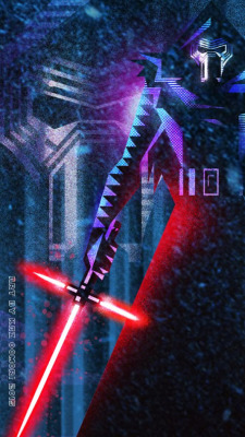 imthenic:  Kylo Ren by Kaz Oomori.