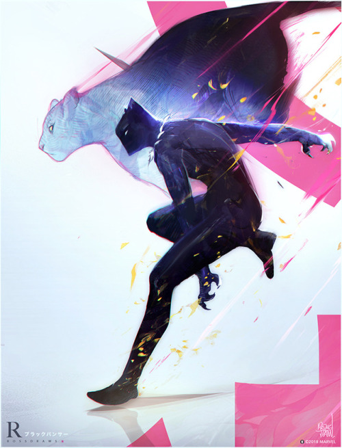 league-of-extraordinarycomics:Black Panther by Rossdraws