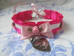 waywardkittenshop:  Collar with Custom Tag!~