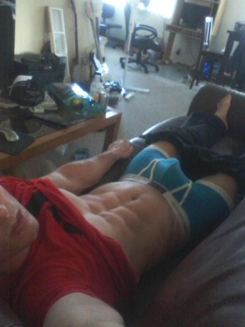 XXX realmenrule:  Your roommate doesn’t even photo