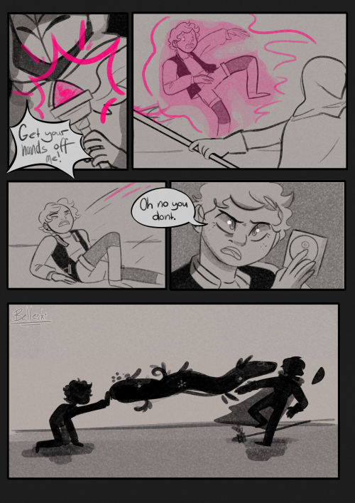 belleski: out with the old,,,a quick comic based on last weeks episode and wether belos is going to 