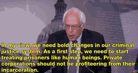 salon:Bernie Sanders just declared war on the prison-industrial complex with a major new bill