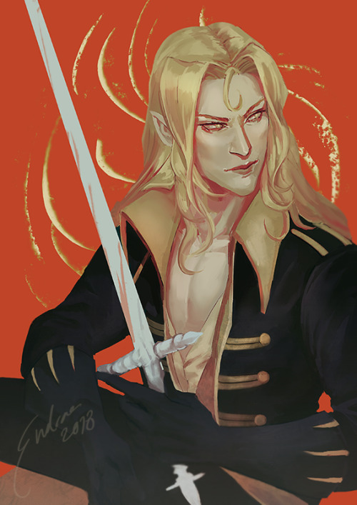 endrae:Ohyeah, forgot I had this in my wip folder. Have some Alucard