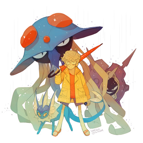 sticksandsharks: we’re doing a monotype pokemon tourney with some friends and I was assigned water-