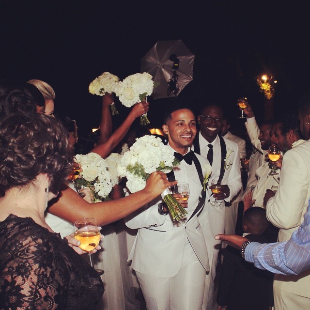 cyberhellheaux: 11.1.14  Cory &amp; Tavion’s Wedding 