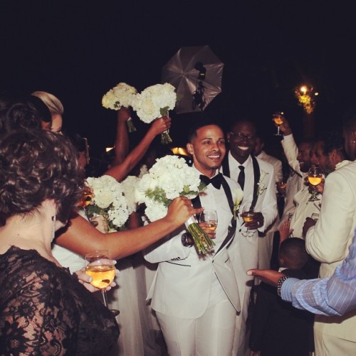 cyberhellheaux: 11.1.14  Cory & Tavion’s Wedding 