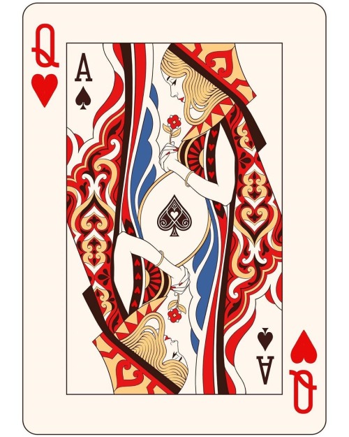 sosuperawesome: Mahdieh Farhadkiaei on Instagram Love this.  Would make for an excellent deck of cards. 