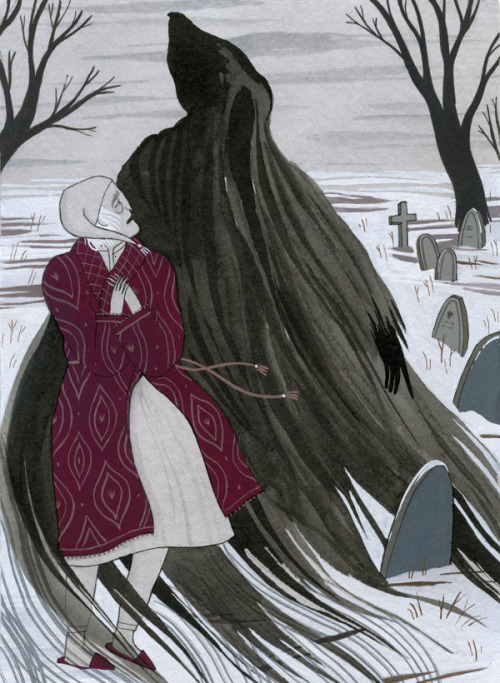 artisticmoods:My favorite Christmas story illustrated by one of my favorite artists &lt;3A Crist