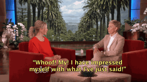 ellendegeneres:  Ellen likes to give Julia Roberts a hard time.