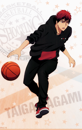 anjizu:  aokagamonth 2017 • Misc:  Shooting★Stars   ☆   Aomine Daiki -[05|10]- Kagami Taiga ☆   