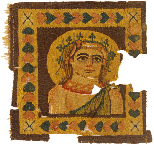 Happy Valentine&rsquo;s Day from Dionysus and The Textile Museum! Tapestry square, Egypt, Greco-