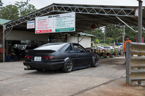 jazzabel:  Cassian’s AE86 at Halfway Hangs 