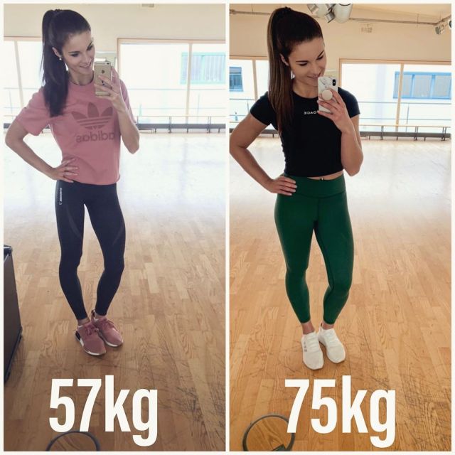 Before and after weightlifting #muscle#fitness#fbb#beforeandafter #before and after #selfie#hot#femalemuscle#girlswithmuscle#girlswholift