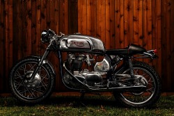 combustible-contraptions:  Triton Cafe Racer