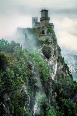 woodendreams:  San Marino Castle, Italy by bisignano fabrice 