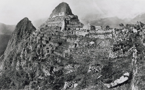 Machu Picchu, Cusco, Peru, circa 1911.