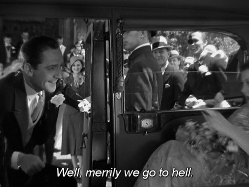 365filmsbyauroranocte:Merrily We Go to Hell (Dorothy Arzner, 1932) 