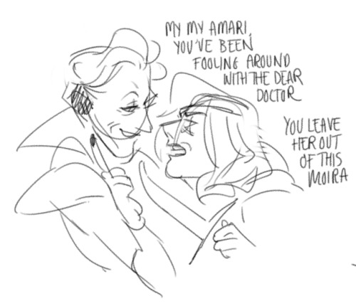 anyway angela doesnt know moira or, perhaps only knows of her reputation, ana and moira used to fuck