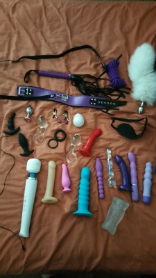 danisandcream:  My updated toy collection c; Especially good for you people that wish to make requests or who want to buy personal videos from me   Ohh my&hellip; i needz these! :D