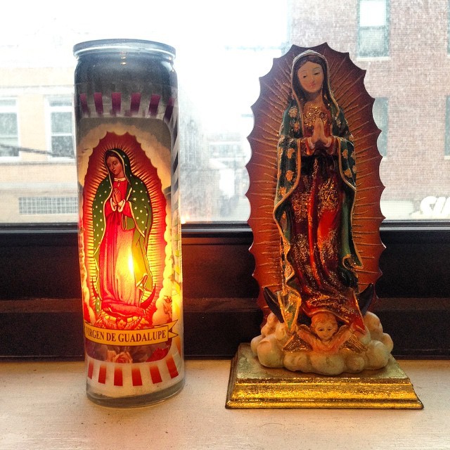 mayorgasmic:  Virgen De Guadalupe, interceda por nosotros. #virgendeguadalupe #veladora