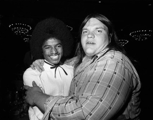 scandalousprince:Michael with Meatloaf