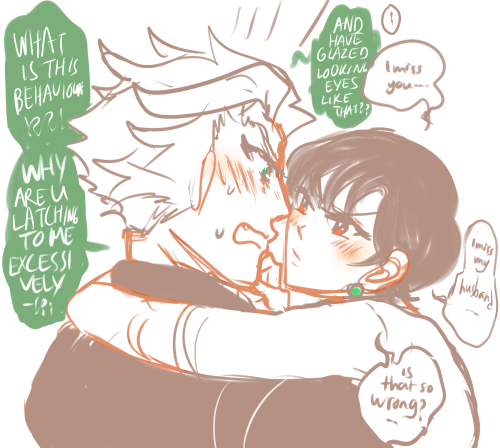 I Want Yuu To Show Her Spoiled Behaviour Sometimes(he Just Went Home From Long Period Of Duty Accompanying