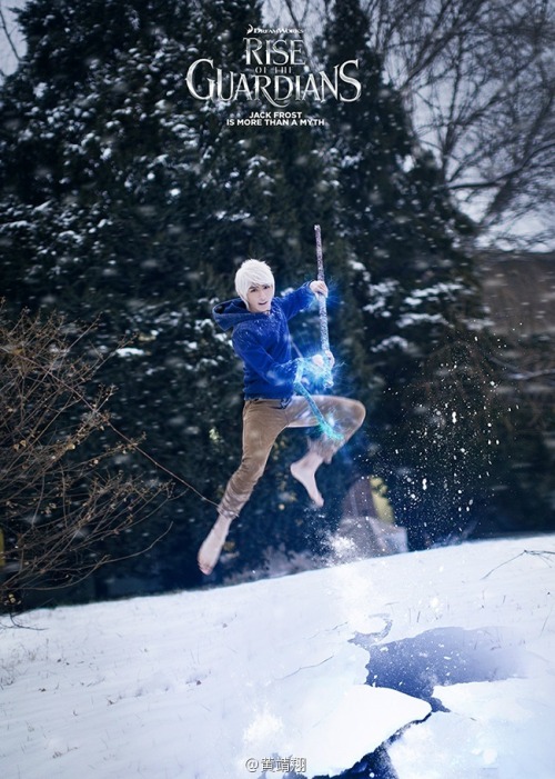 which-instant: Jack Frost cosplay by 黄靖翔 (HuangJingXiang) ヾ(ﾟ∀ﾟゞ) 小才你这么有才你家人知道么。・゜・