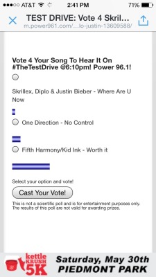bumblebeehaz:  PLEASE VOTE HEREWE’RE LOSING  WE NEED TO WIN